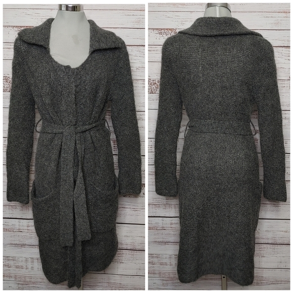 ARITZIA Wilfred mohair blend duster cardigan S - Picture 1 of 14